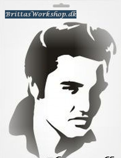 46 Elvis stencil