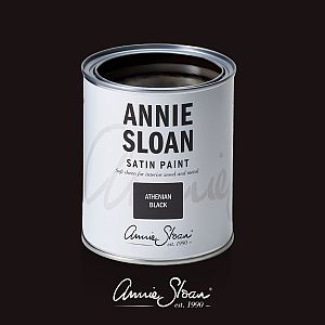 Athenian Black - Annie Sloan - Satin Paint