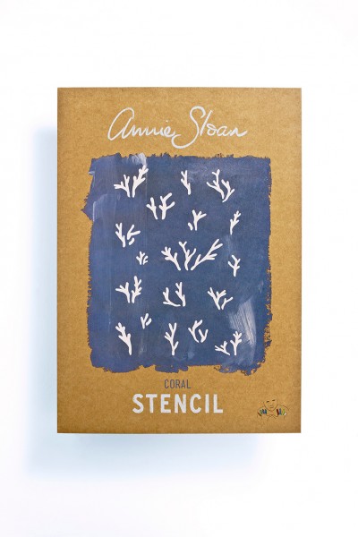 Annie Sloan Stencil Coral A3
